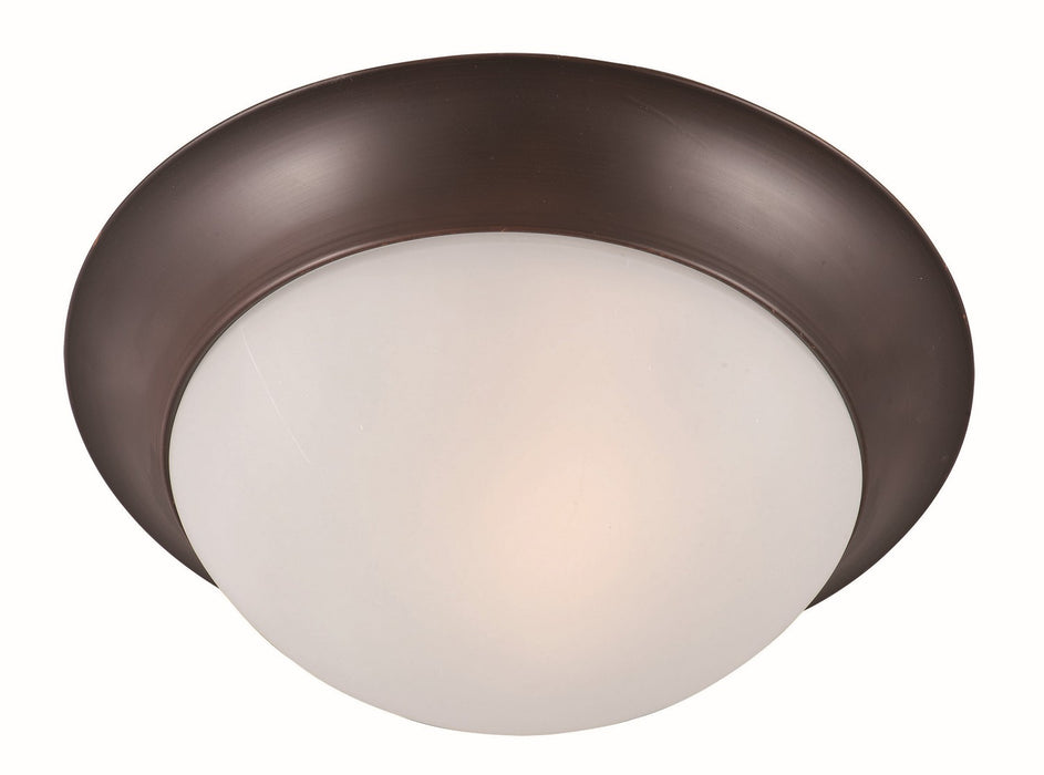 Maxim 5850FTOI One Light Flush Mount, Oil Rubbed Bronze