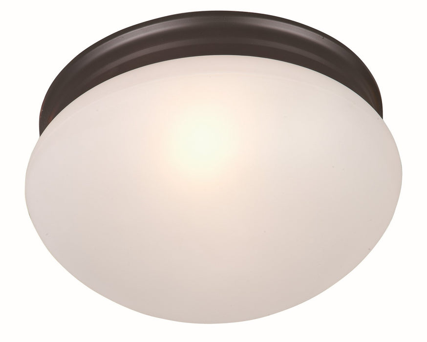 Maxim 5885FTOI Two Light Flush Mount, Oil Rubbed Bronze