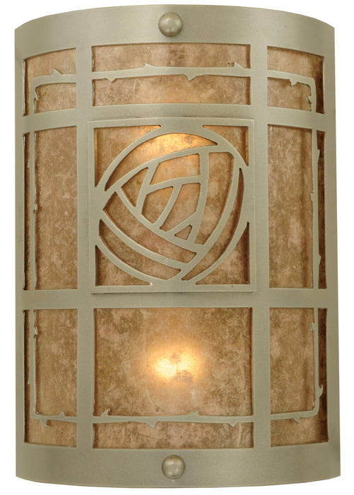 Meyda Tiffany 137313 Two Light Wall Sconce, Nickel