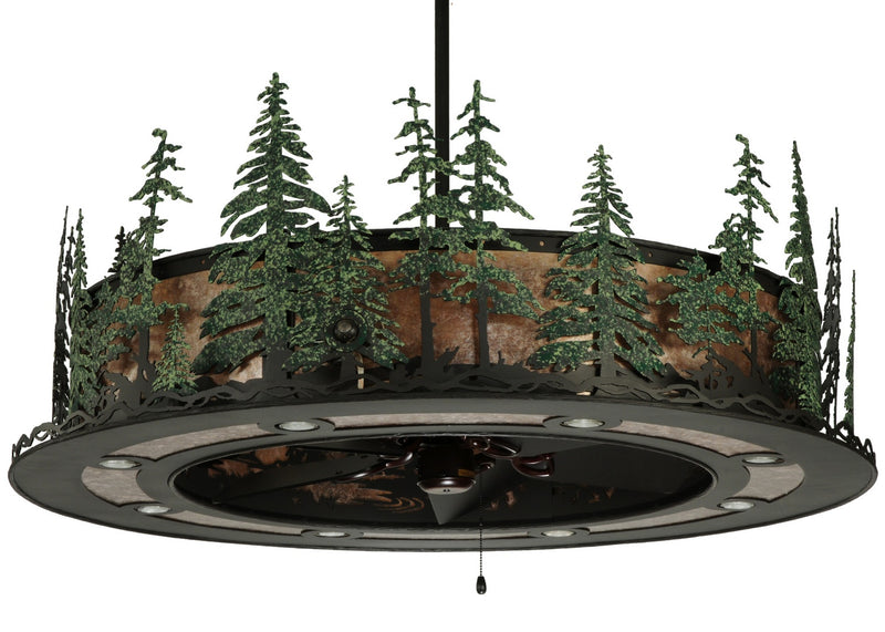 Meyda Tiffany 138252 20 Light Chandelier, Wrought Iron