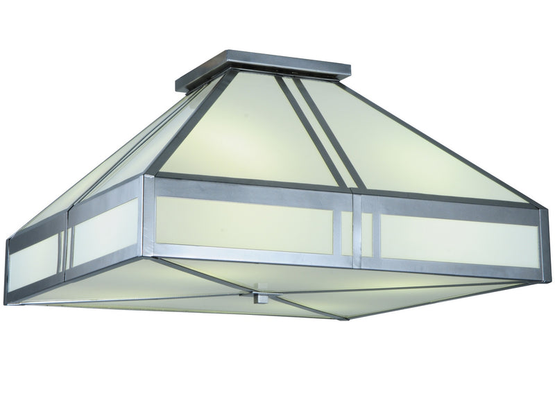 Meyda Tiffany 138445 Four Light Flushmount, Crystal