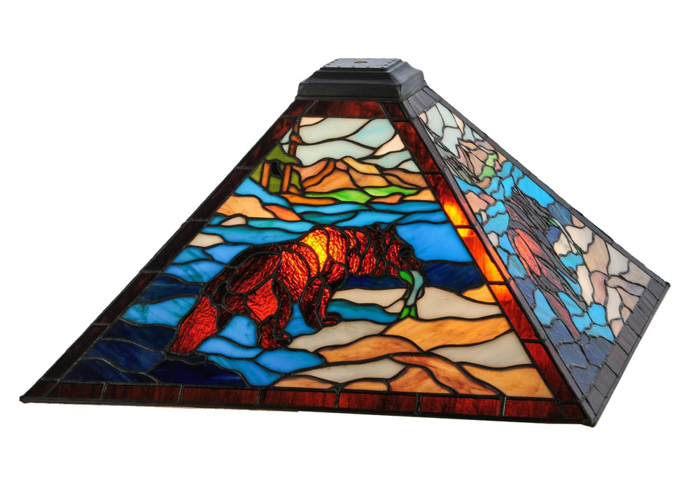 Meyda Tiffany 138517 Shade, Red Rust