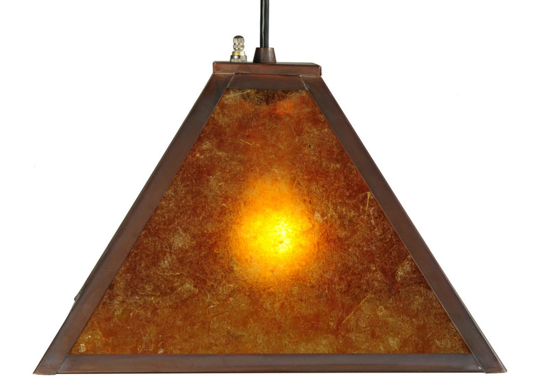 Meyda Tiffany 138621 One Light Pendant, Vintage Copper