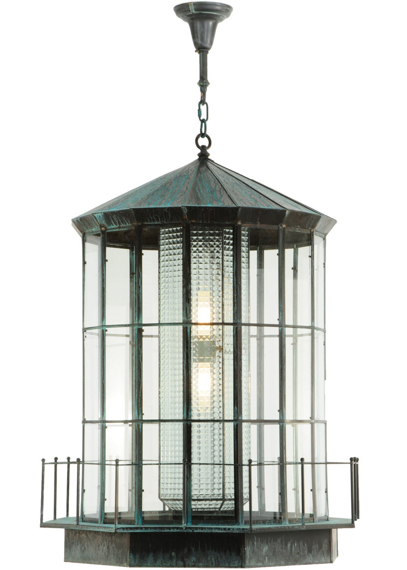 Meyda Tiffany 139062 Two Light Pendant, Verdi