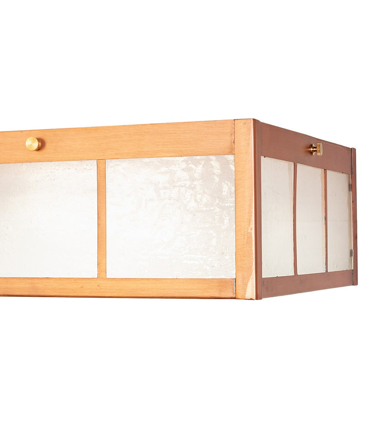 Meyda Tiffany 139332 LED Flushmount, Natural Copper