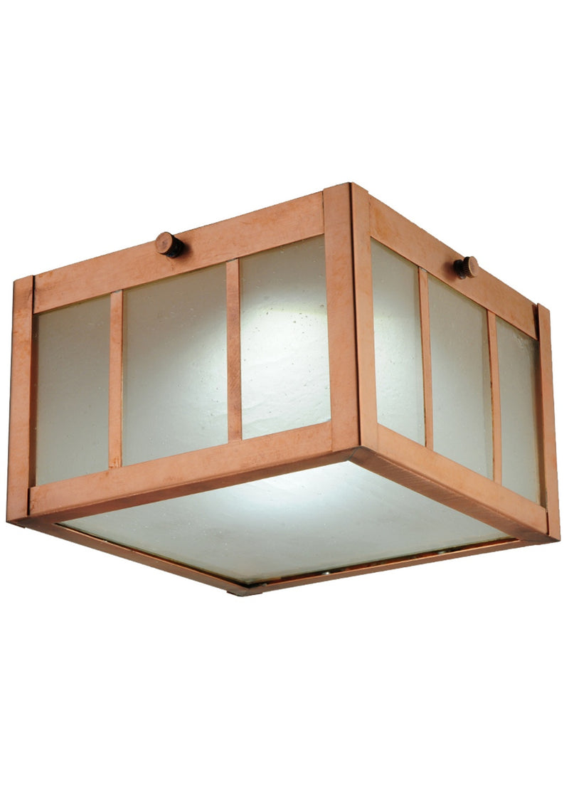 Meyda Tiffany 139335 LED Flushmount, Natural Copper