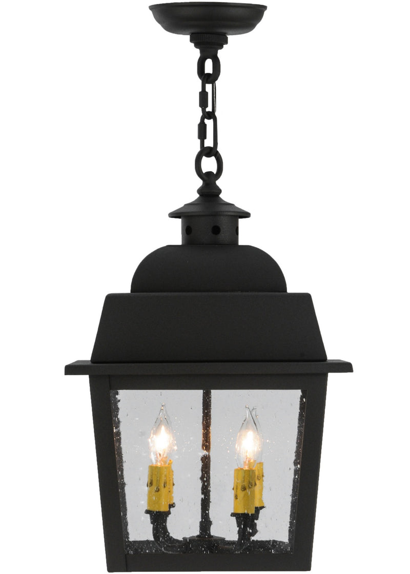 Meyda Tiffany 139539 Four Light Pendant, Wrought Iron