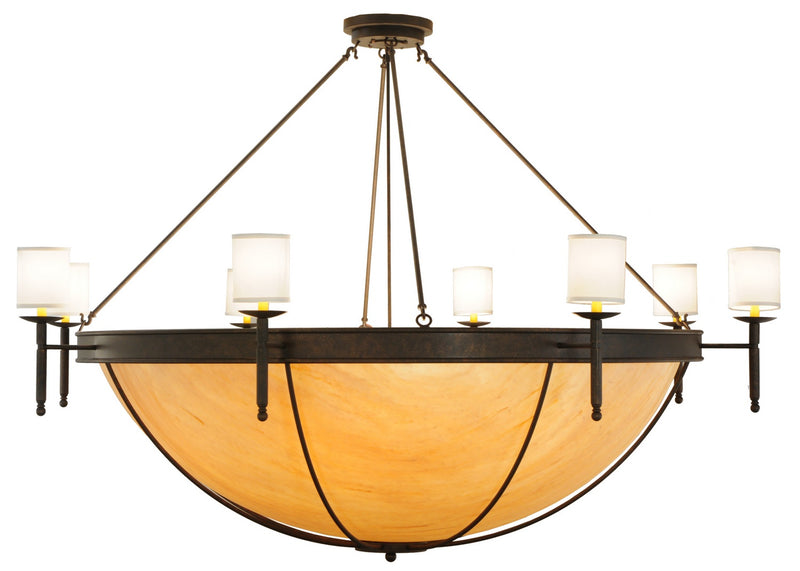 Meyda Tiffany 139591 16 Light Semi-Flushmount, Custom
