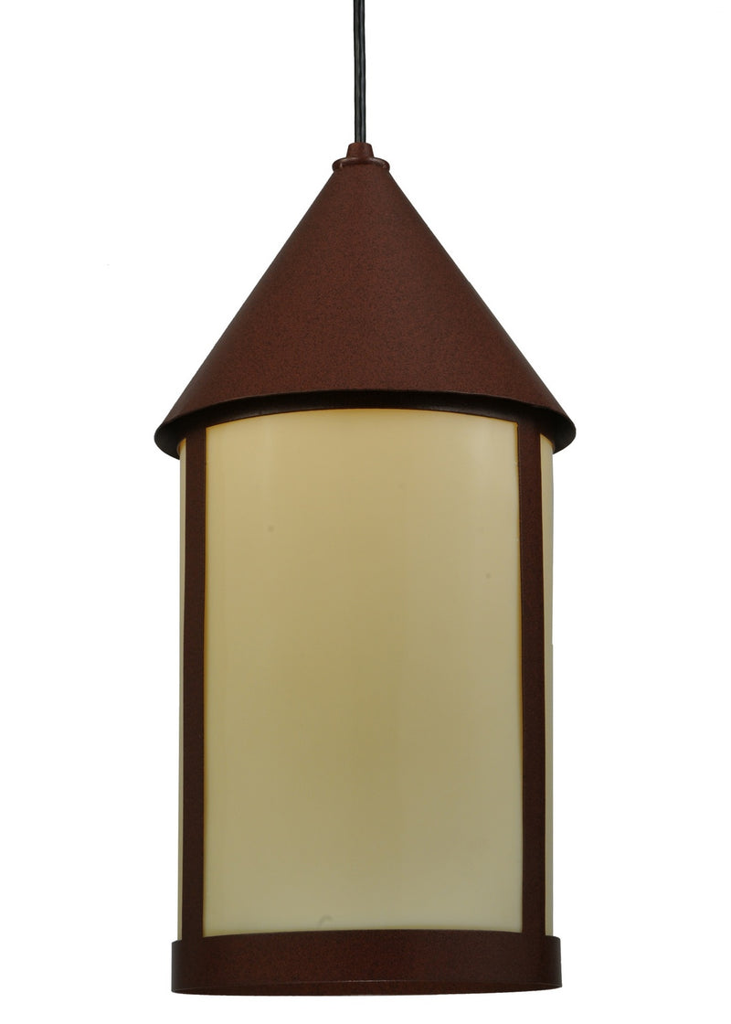 Meyda Tiffany 140199 One Light Pendant, Rust