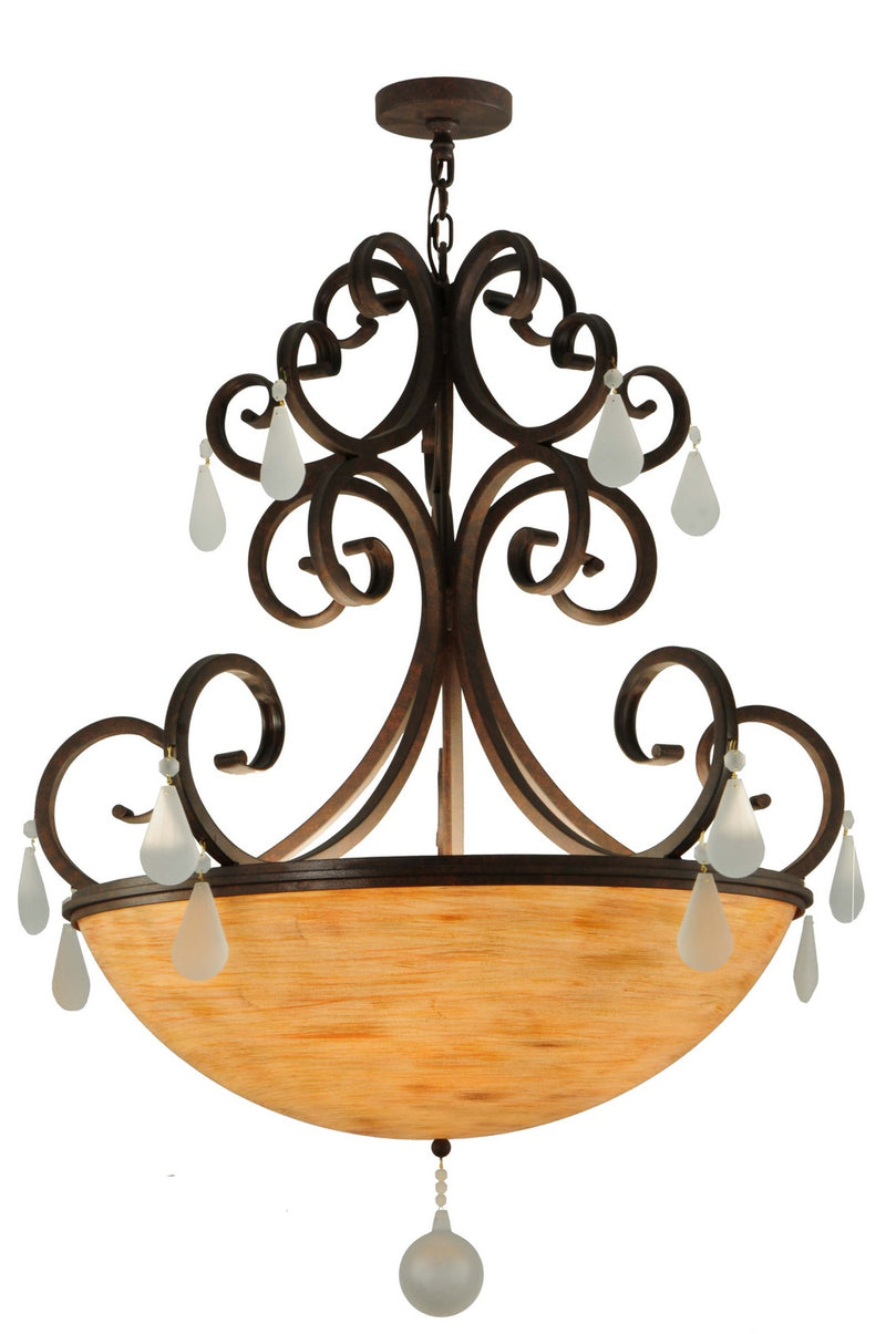 Meyda Tiffany 140434 Five Light Pendant, Cajun Spice