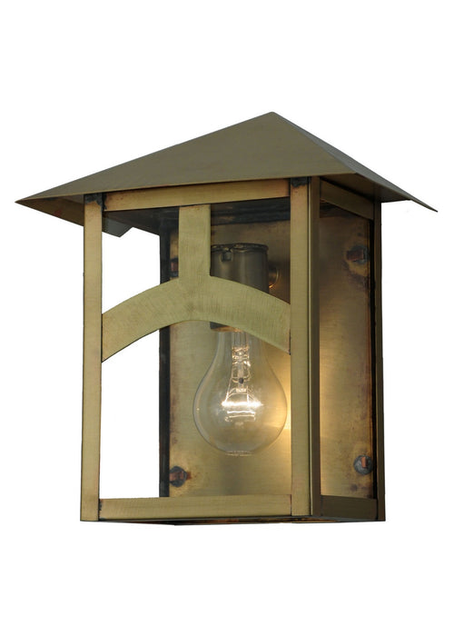 Meyda Tiffany 140500 One Light Wall Sconce, Natural Brass