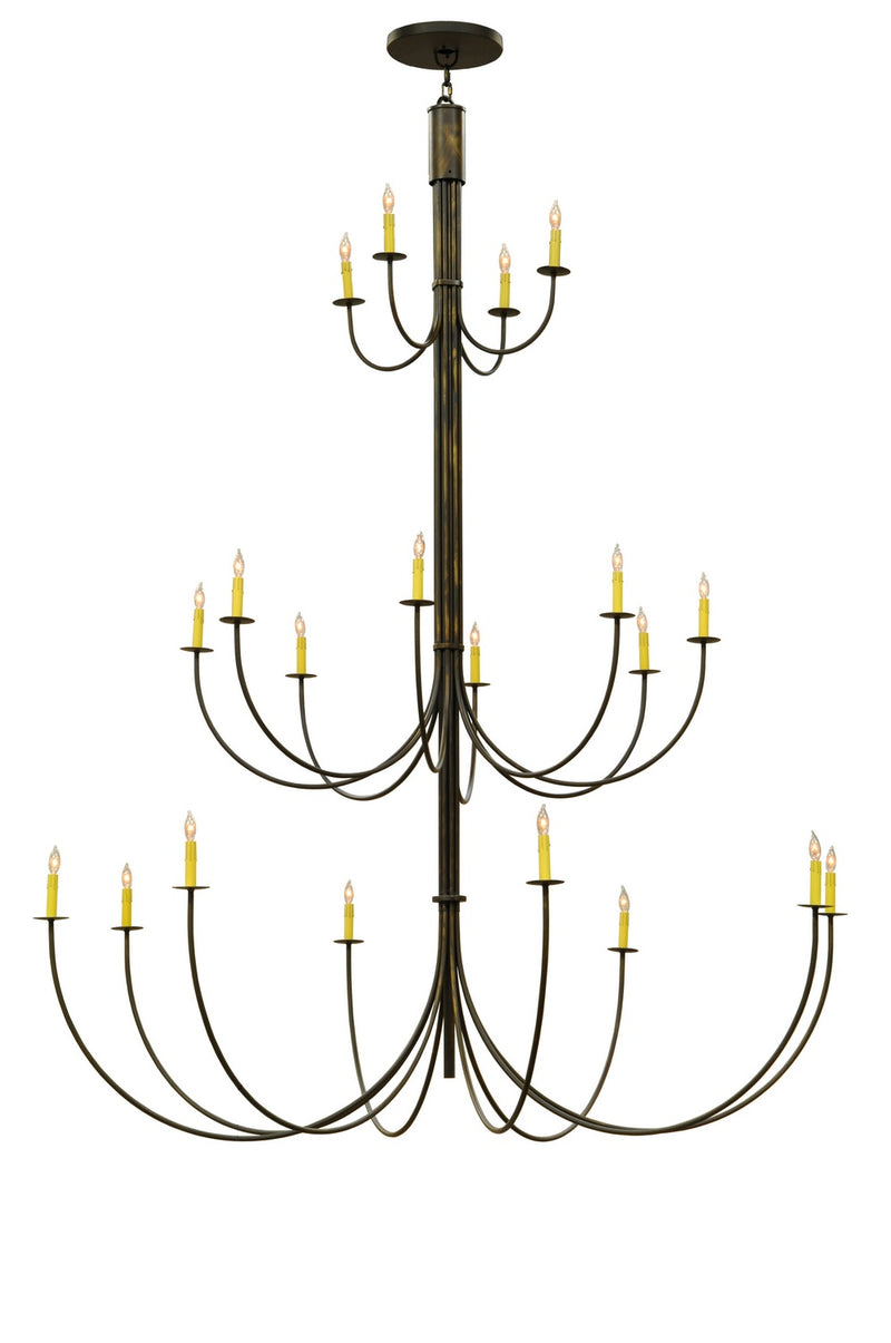 Meyda Tiffany 140807 20 Light Chandelier, Timeless Bronze