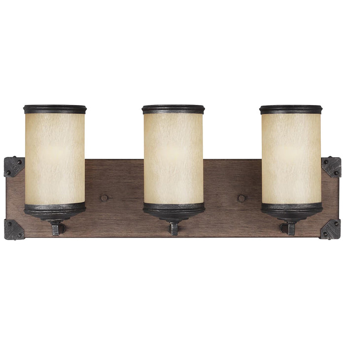 Generation Lighting 4413303-846 Three Light Wall / Bath, Stardust