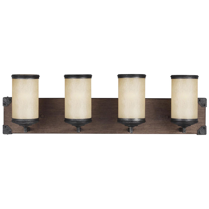 Generation Lighting 4413304-846 Four Light Wall / Bath, Stardust