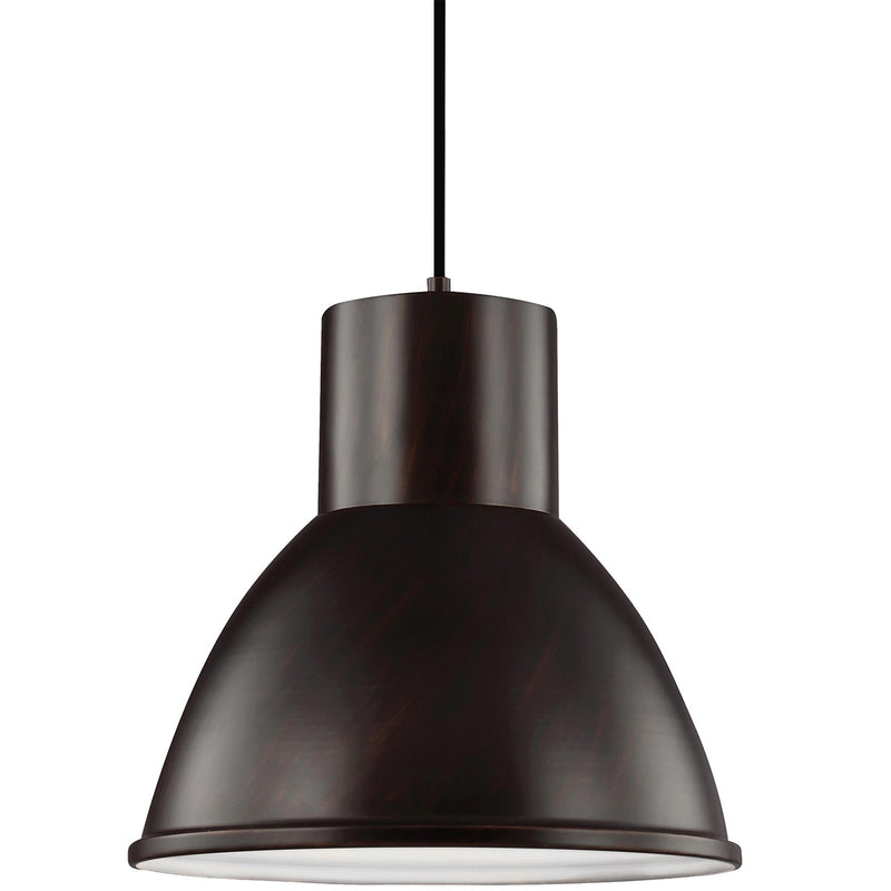 Generation Lighting 6517401-710 One Light Pendant, Bronze