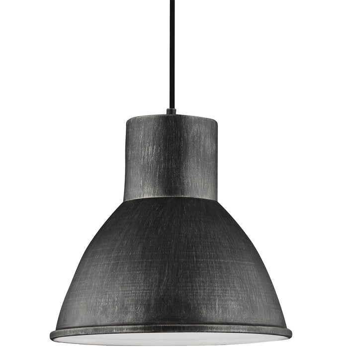 Generation Lighting 6517401-846 One Light Pendant, Stardust