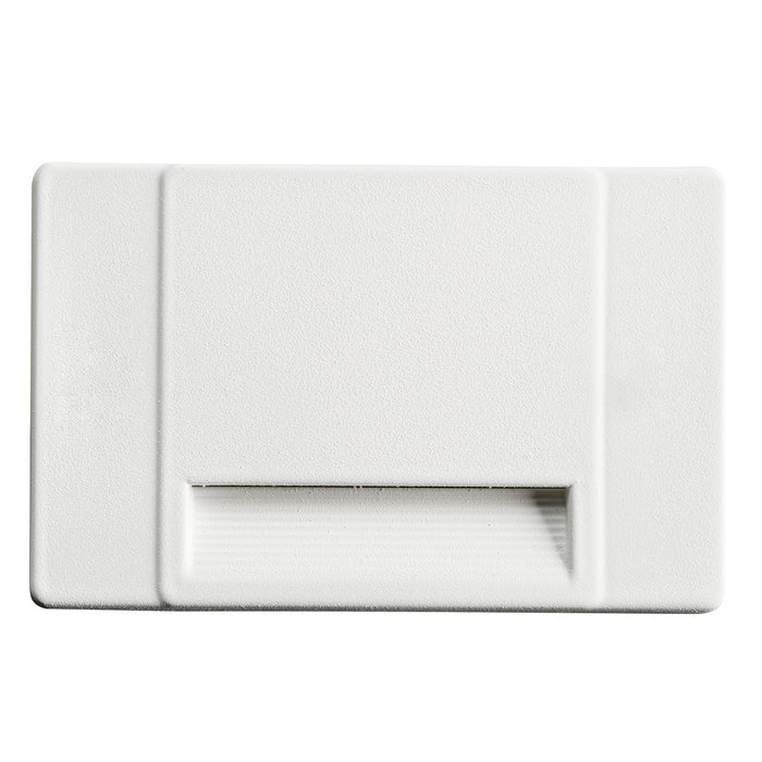Kichler 12673WH LED Step Light, White Material
