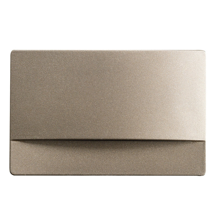 Kichler 12674NI LED Step Light, Brushed Nickel