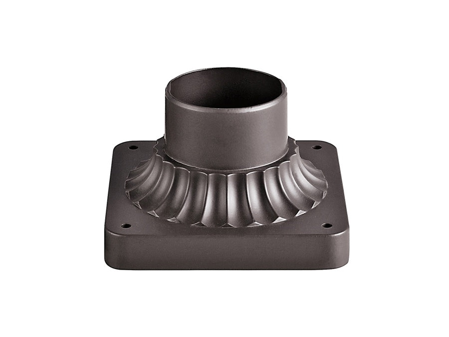 Kichler 9592AZ Pedestal Mount, Architectural Bronze
