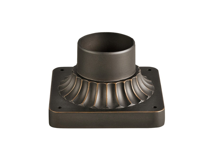 Kichler 9592RZ Pedestal Mount, Rubbed Bronze