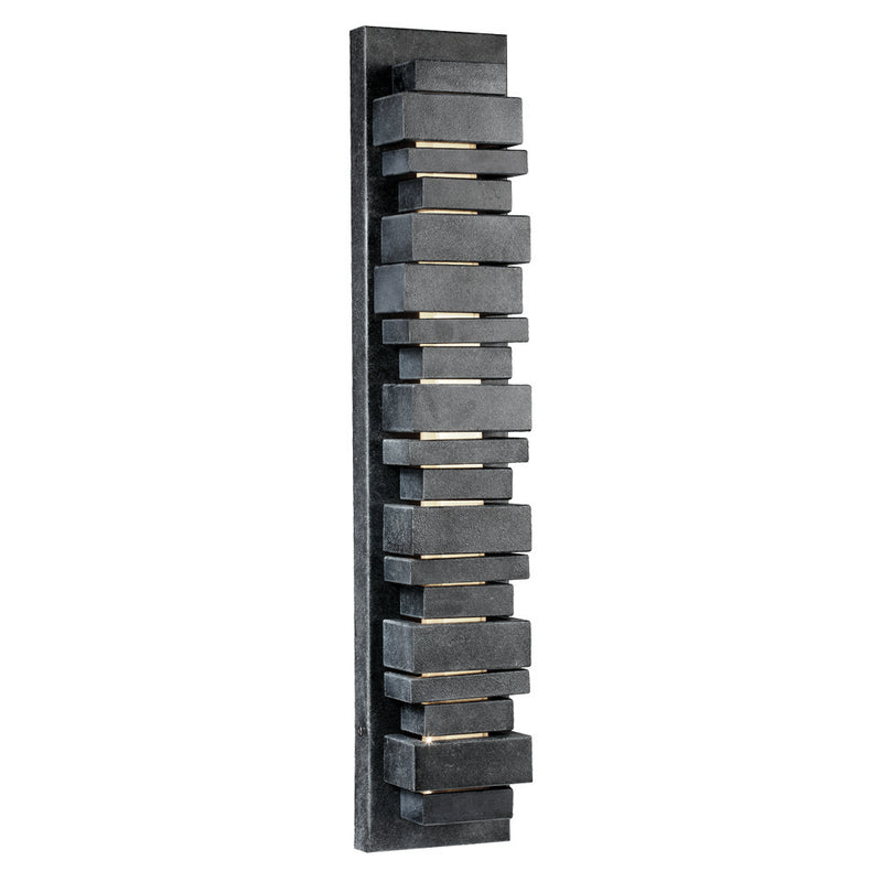 Visual Comfort Studio OL11202DWZ LED Outdoor Wall Sconce, Dark Weathered Zinc
