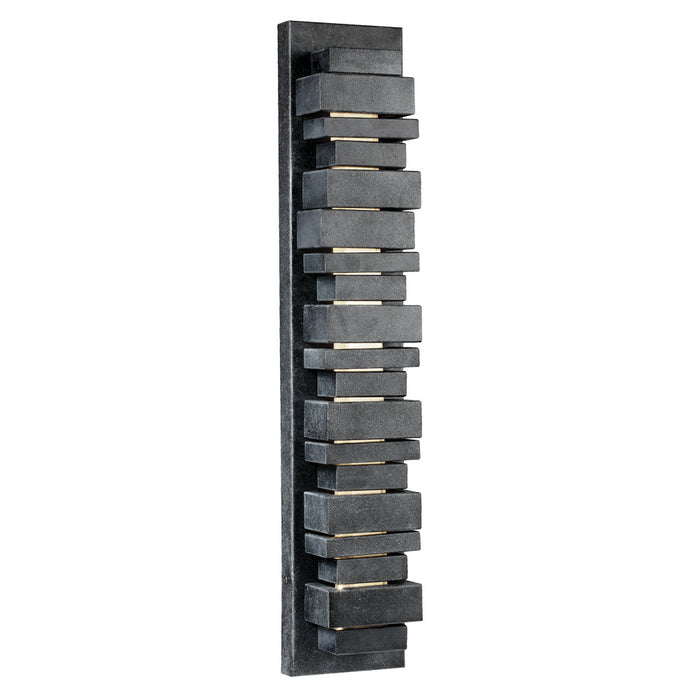 Visual Comfort Studio OL11202DWZ LED Outdoor Wall Sconce, Dark Weathered Zinc