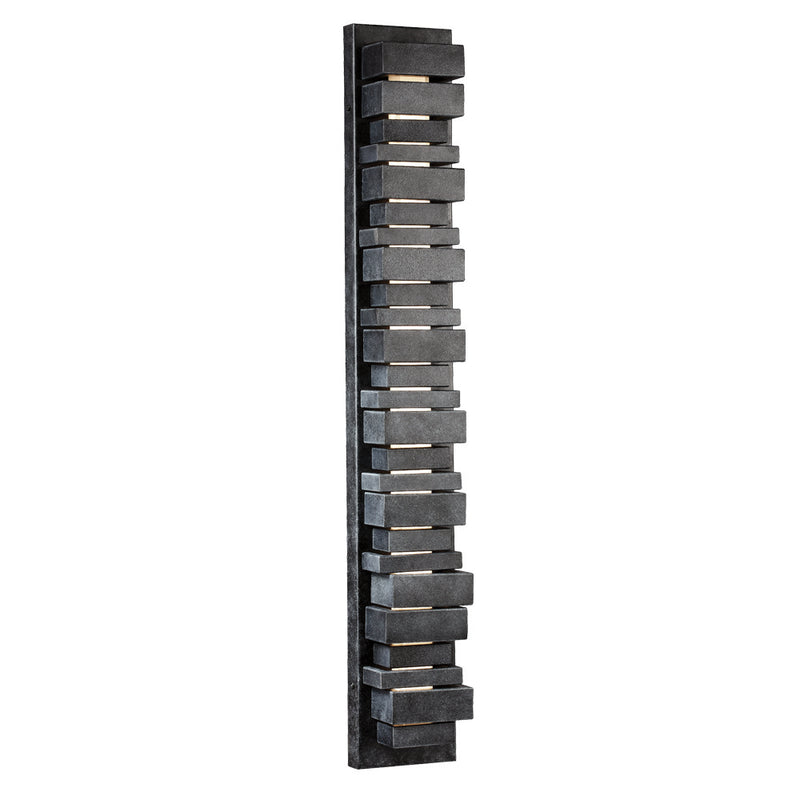 Visual Comfort Studio OL11203DWZ LED Outdoor Wall Sconce, Dark Weathered Zinc