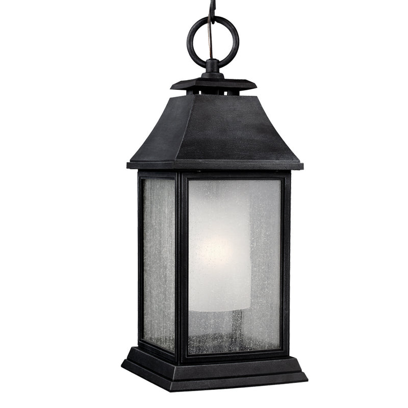 Visual Comfort Studio OL10611DWZ One Light Outdoor Pendant, Dark Weathered Zinc