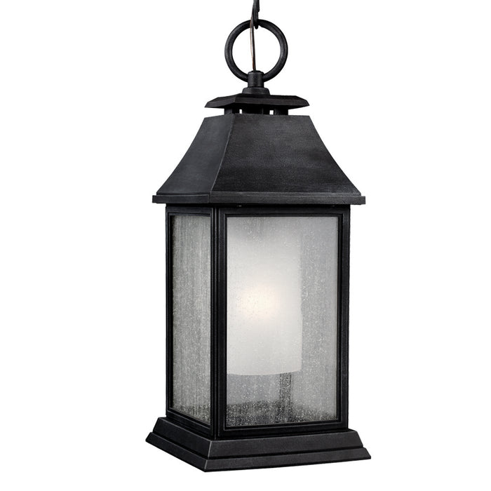 Visual Comfort Studio OL10611DWZ One Light Outdoor Pendant, Dark Weathered Zinc