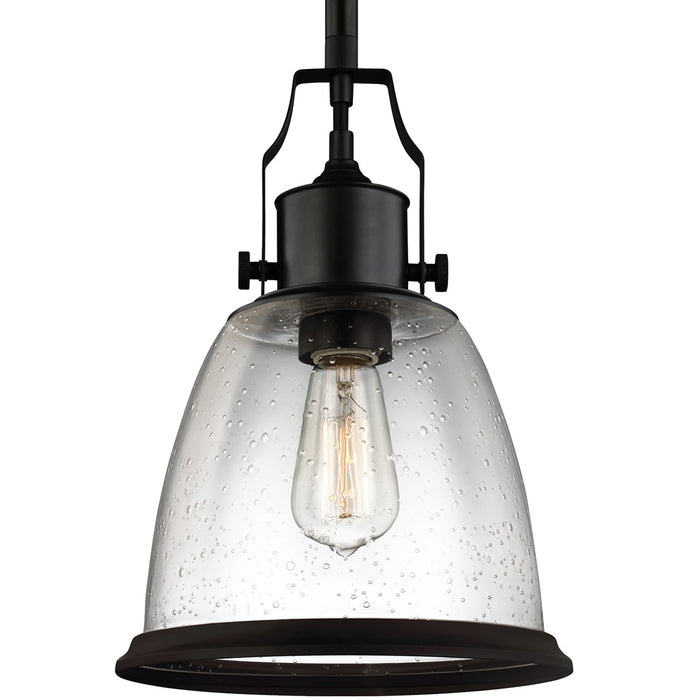 Generation Lighting P1355ORB One Light Pendant, Oil Rubbed Bronze