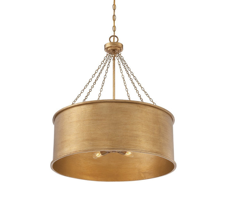 Savoy House 7-488-6-54 Six Light Pendant, Gold Patina