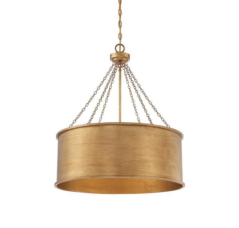 Savoy House 7-488-6-54 Six Light Pendant, Gold Patina