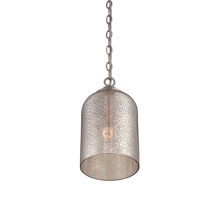 Savoy House 7-701-1-SN One Light Pendant, Satin Nickel