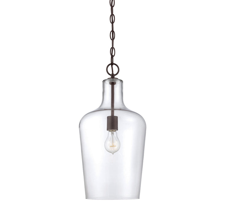 Savoy House 7-702-1-13 One Light Pendant, English Bronze