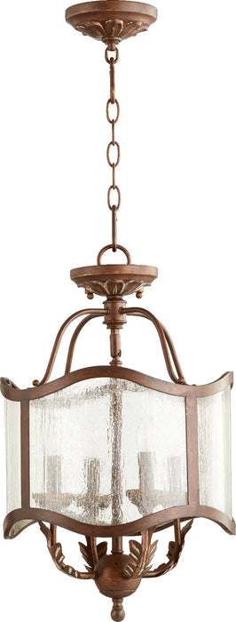 Quorum 2906-13-39 Four Light Dual Mount, Vintage Copper