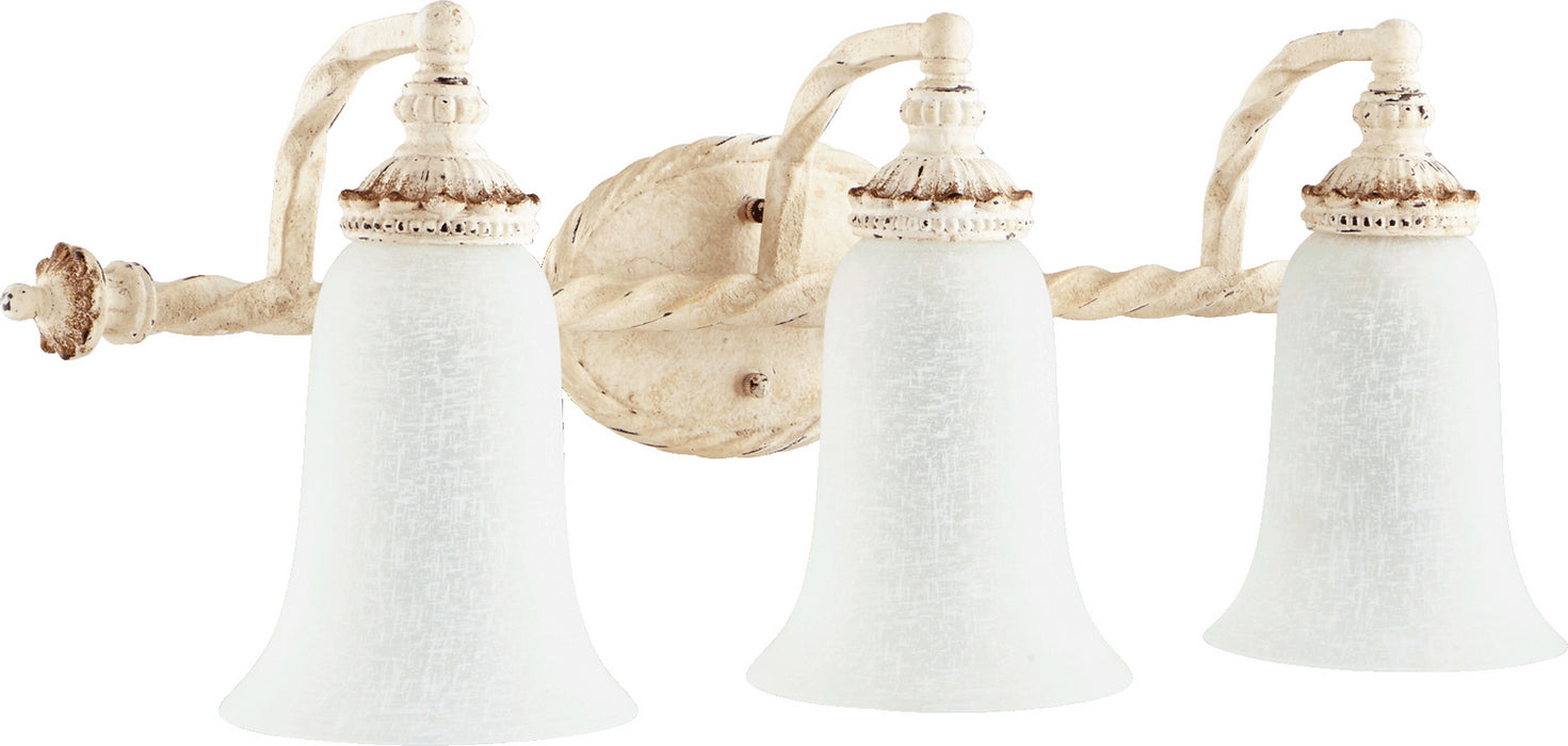 Quorum 5386-3-70 Three Light Vanity, Persian White