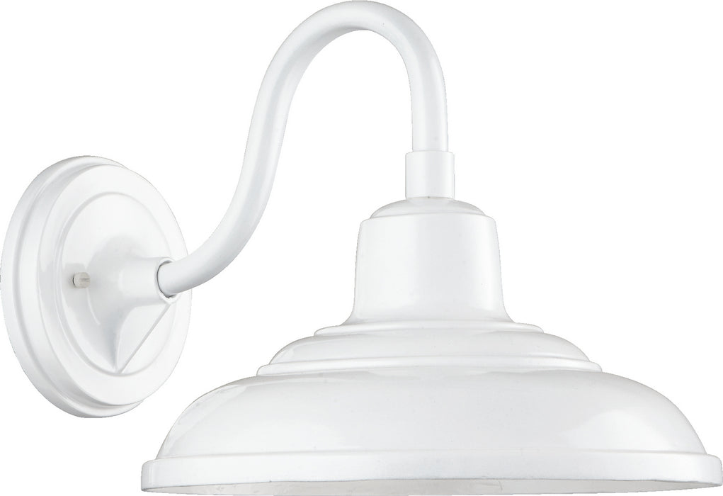 Quorum 770-8 One Light Wall Mount, Studio White