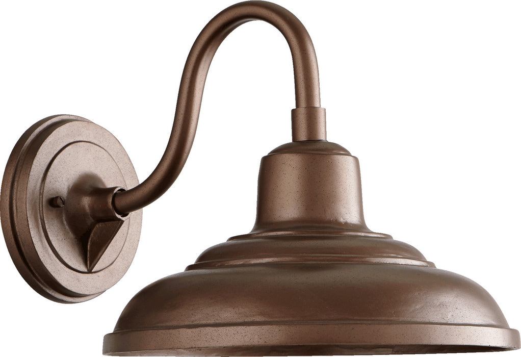 Quorum 770-86 One Light Wall Mount, Oiled Bronze