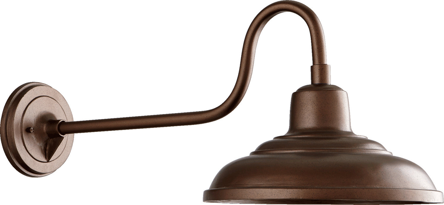 Quorum 771-86 One Light Lantern, Oiled Bronze