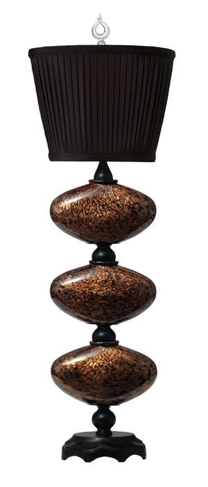 Thumprints 1035-C06-TL01 One Light Table Lamp, Black /Bronze