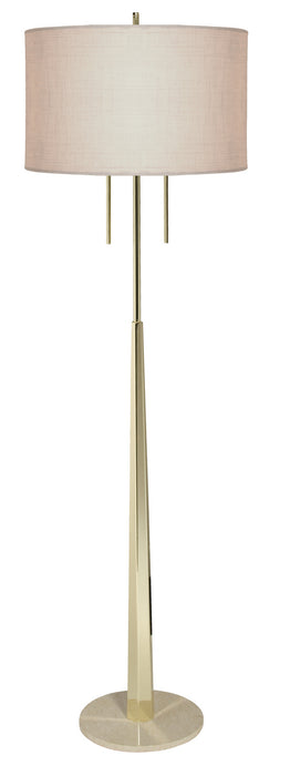Thumprints 1095-ASL-2169 Two Light Floor Lamp, Brass