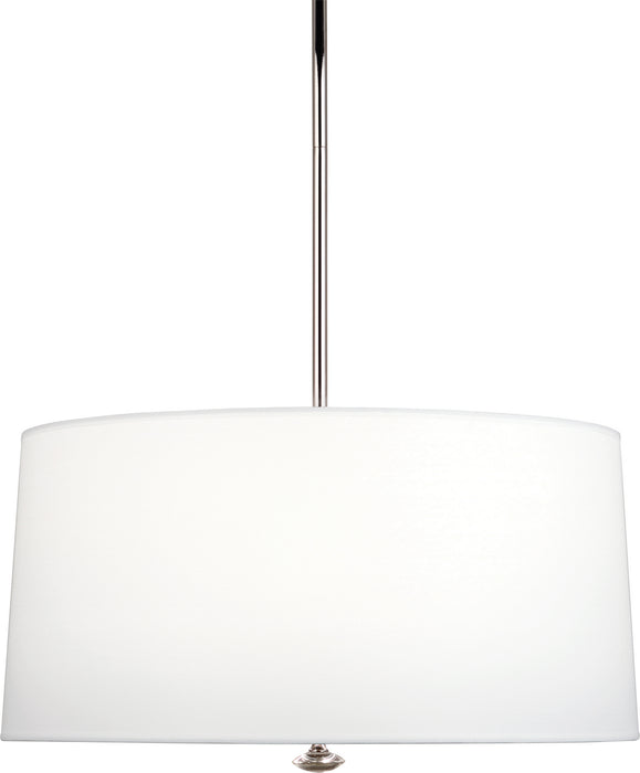 Robert Abbey A808 Three Light Pendant, Polished Nickel