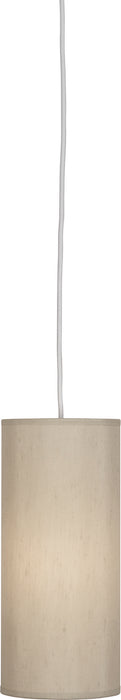 Robert Abbey B167 One Light Pendant, Painted White