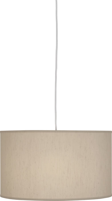 Robert Abbey B168 One Light Pendant, Painted White