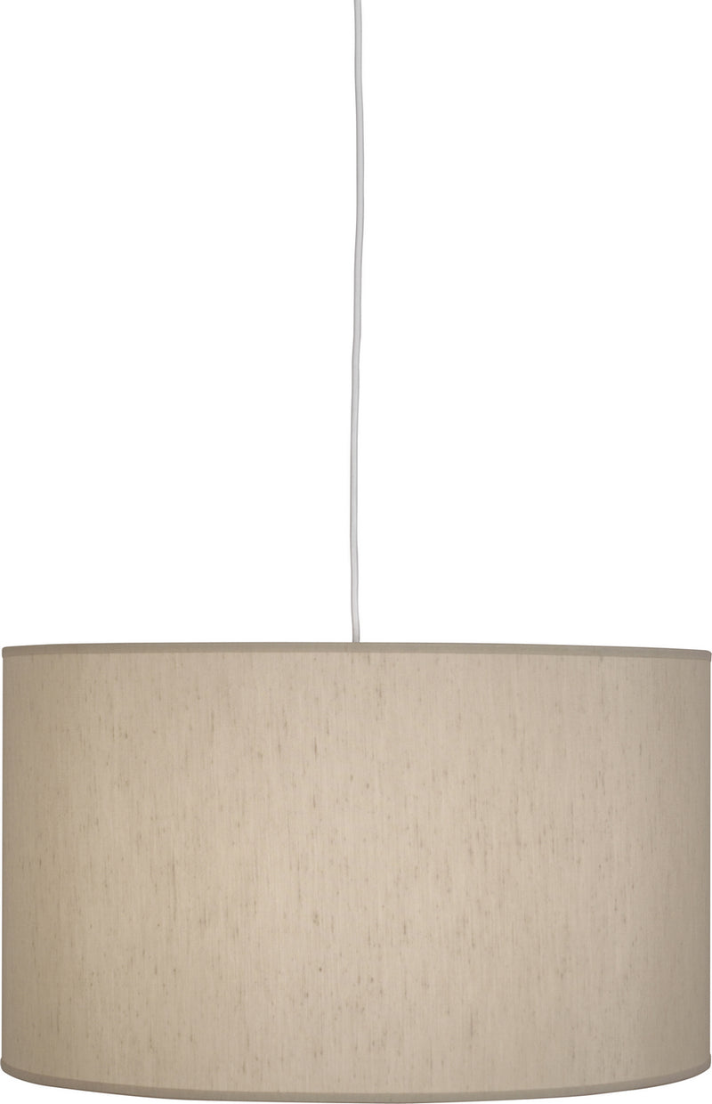 Robert Abbey B169 One Light Pendant, Painted White