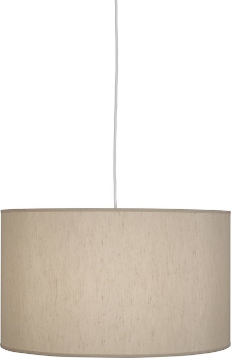 Robert Abbey B169 One Light Pendant, Painted White
