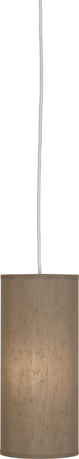 Robert Abbey K167 One Light Pendant, Painted White