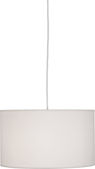 Robert Abbey W168 One Light Pendant, Painted White