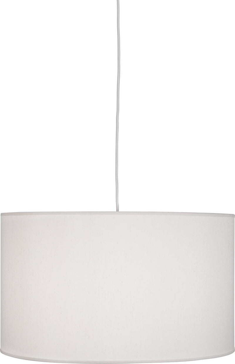 Robert Abbey W169 One Light Pendant, Painted White