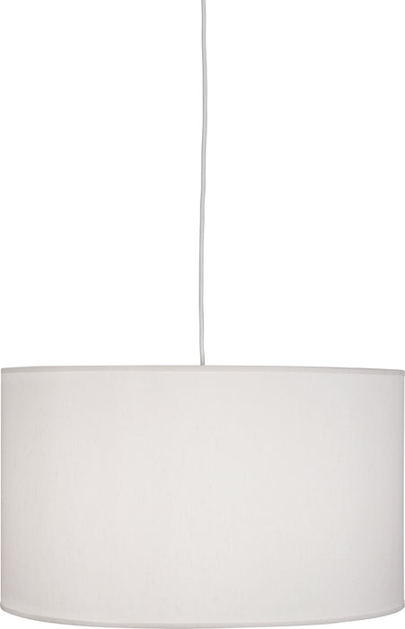 Robert Abbey W169 One Light Pendant, Painted White